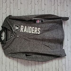 NWT Las Vegas Raiders, NFL Team Apparel, Women's Full-Zip Jacket, Size Small.